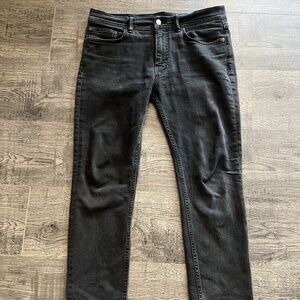 Acne Studios North Used Black 31 Cropped Skinny Recent Model